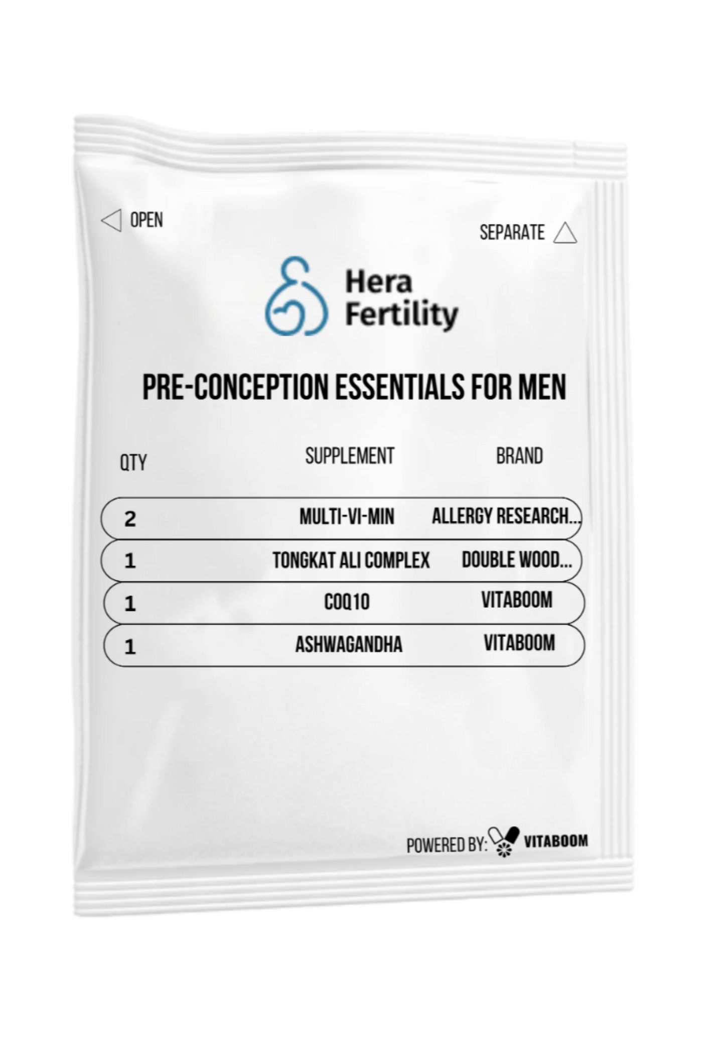 Hera Fertility | Pre-Conception Essentials for Men